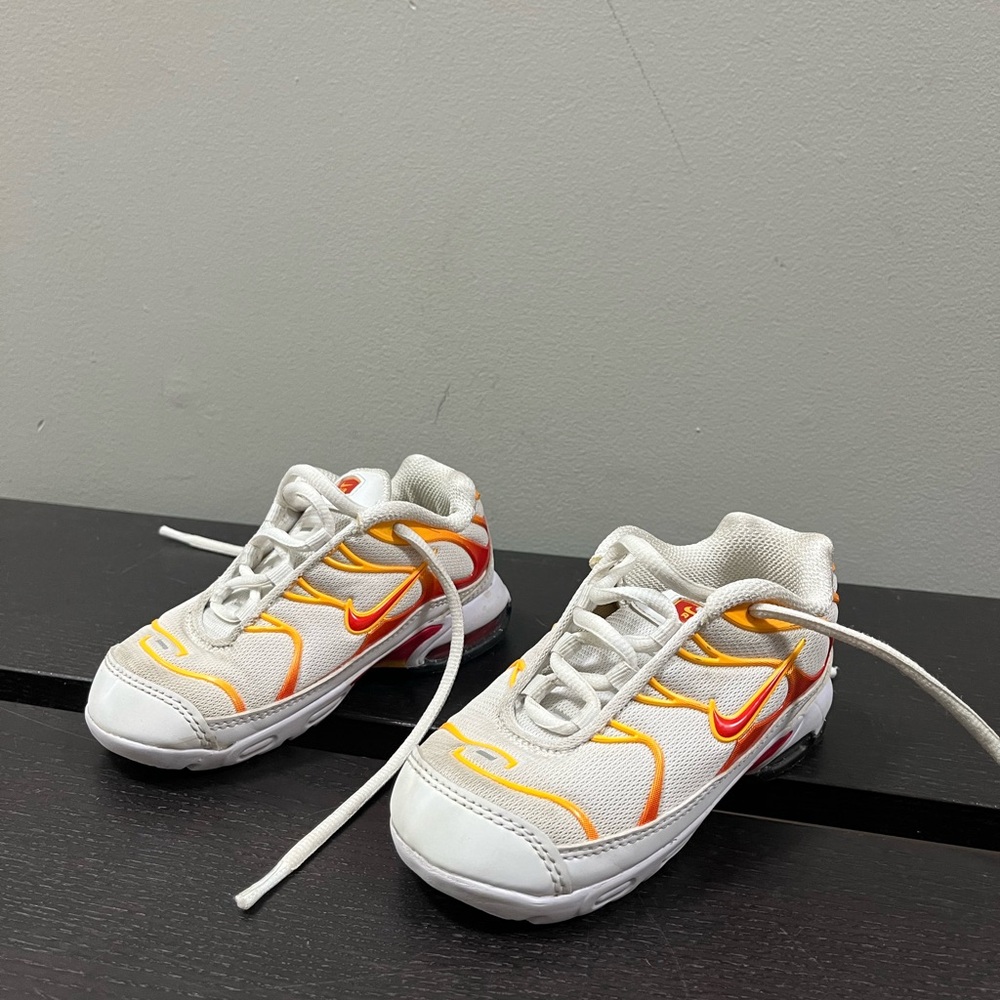 Nike Air Max TN baby trainers laser orange 10c